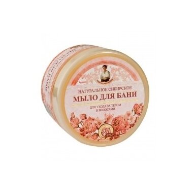 Agafij rausvas muilas kūnui ir plaukams 500ml