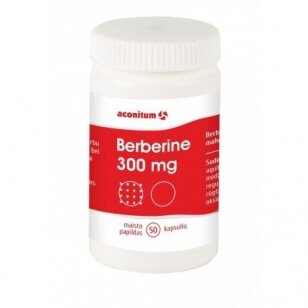Maisto papildas Berberine 300 mg Aconitum kaps. N50