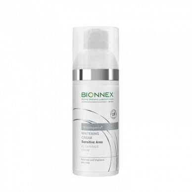 BIONNEX Whitexpert antipigmentinis kūno kremas jautriai odai, 50 ml