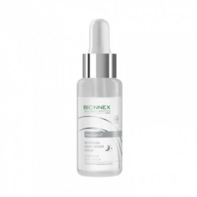 BIONNEX Whitexpert atstatomasis serumas nuo pigmentinių dėmių naktinis, 20 ml