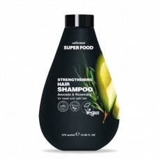 CAFE MIMI stiprinamasis šampūnas silpniems ir lūžinėjantiems plaukams Avokadas ir rozmarinas, 370 ml
