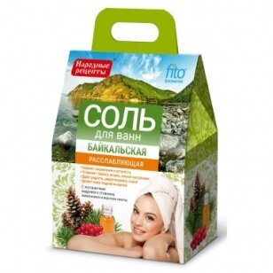 Fitokosmetik Baikalo atpalaiduojanti vonios druska, 500 g