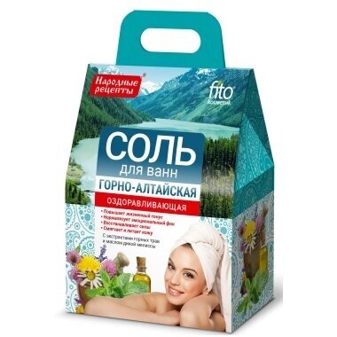 Fitokosmetik Gorno Altaisko vonios druska, 500 g