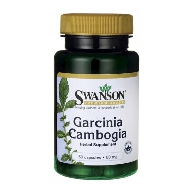 Maisto papildas GARCINIJA EKSTRAKTAS Swanson N60