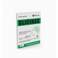 GLICINAS Maisto papildas 50 čiulpiamų tablečių