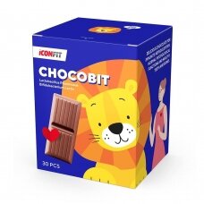 ICONFIT Chocobit Probiotinis Šokoladas (30 vnt.)
