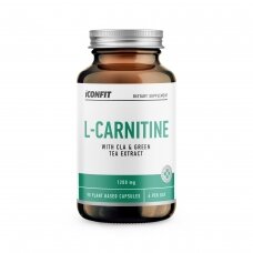 ICONFIT L-CARNITINE su CLA ir žaliosios arbatos ekstraktu (90 kapsulių)