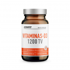 ICONFIT Vitaminas D3 1200 TV  90 tablečių