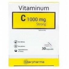 Maisto papildas Vitaminas C 1000mg Strong Starpharma N30