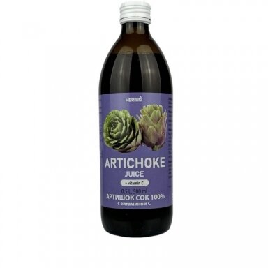 Maisto papildas Artišoko sultys su vit.C 500ml