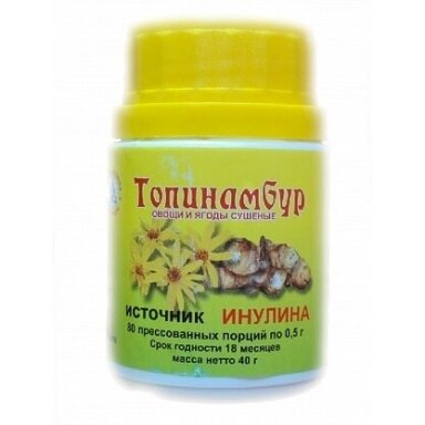 Maisto papildas Topinambur N80