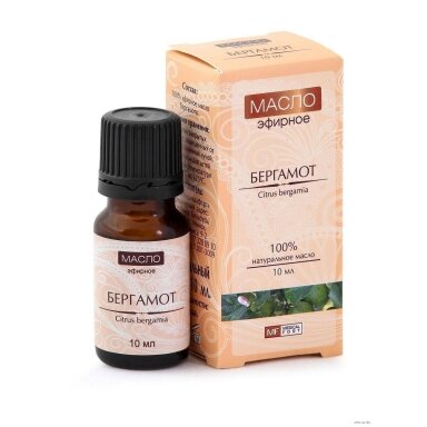 MEDICALFORT BERGAMOTĖS ETERINIS ALIEJUS, 10 ML MEDICALFORT BERGAMOTĖS ETERINIS ALIEJUS, 10 ML