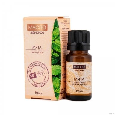 MEDICALFORT MĖTŲ ETERINIS ALIEJUS, 10 ML MEDICALFORT MĖTŲ ETERINIS ALIEJUS, 10 ML