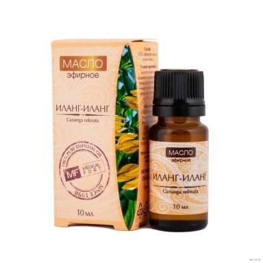 MEDICALFORT YLANG YLANG ETERINIS ALIEJUS, 10 ML MEDICALFORT YLANG YLANG ETERINIS ALIEJUS, 10 ML