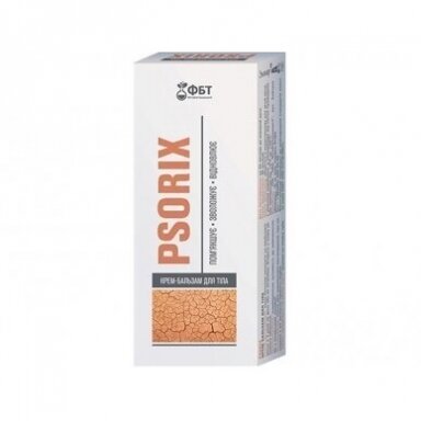 „PSORIX “ FBT Kremas – balzamas kūnui 75 ml „PSORIX “ FBT Kremas – balzamas kūnui 75 ml