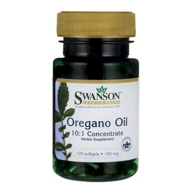 Maisto papildas RAUDONĖLIS (OREGANO) EKSTRAKTAS 150 MG N120