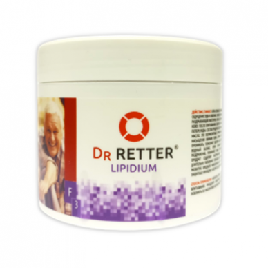Regeneruojantis barjerinis odos priežiūros kremas Dr.Retter® Lipidium, 300 ml 1