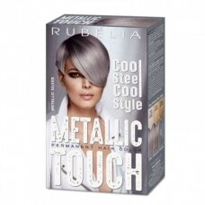 RUBELLA plaukų dažai Metallic Touch Sidabras, 2x50x15 ml