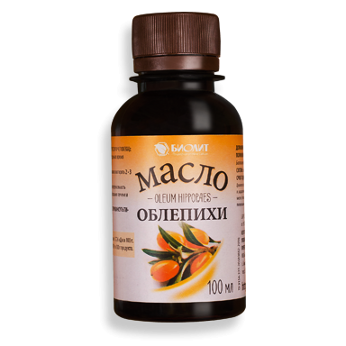 Šaltalankio aliejus Biolit 100ml Maisto papildas