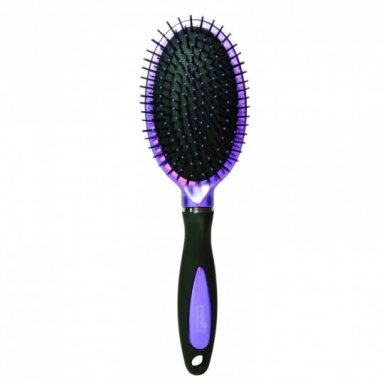 Šepetys plaukams apvalus didelis Violet, 1 vnt.