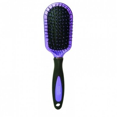 Šepetys plaukams stačiakampis didelis Violet, 1 vnt.